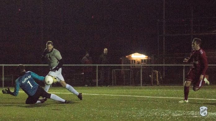 FCL-Routinier Martin Peters erzielte den zwischenzeitlichen 1:2-Anschlusstreffer. FCL-Bild: Reiner Poets.