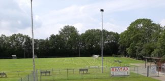 Die Sportanlage unseres FC Loquard glänzt nach dem gestrigen Arbeitseinsatz wieder auf Hochglanz. FCL-Bild: Joachim Harberts