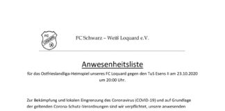 Bitte tragen Sie Ihren Teil zur Einhaltung dieses Konzeptes bei und sorgen Sie so mit dafür, dass wir auch in Zeiten von Corona erneut ein spannendes Heimspiel genießen dürfen, bei dem die Gesundheit aller Beteiligten gewährleistet wird.