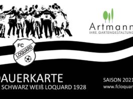 Die FCL-Dauerkarte berechtigt zum Eintritt zu allen Ostfrieslandliga-, Pokal- und Freundschaftsspielen unserer Ersten Herren während der Spielzeit 2021/2022 im heimischen Stadion an der Landstraße. FCL-Grafik: Mirko Weets und Thorsten Zeiß