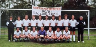 Unsere Meistermannschaft der Saison 1990/1991, der mit dem Titelgewinn der Aufstieg in die damalige Bezirksklasse gelang, forciert mehr als 30 Jahre später den erneuten Schulterschluss und kehrt gemeinsam auf unser Loquarder Grün zurück.