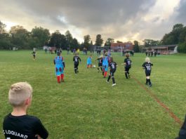 Unsere F-Jugend gastierte am heutigen Mittwochabend an der Petkumer Straße bei FT 03 Emden. FCL-Bild: Malte Wiegandt