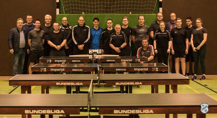 Die Tischtennis-Abteilung unseres FC Loquard. FCL-Bild: Reiner Poets