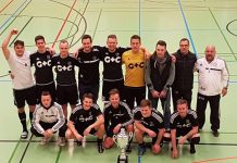 FCL-Rückblick: Krummhörn-Cup 2016 Unsere FCL-Siegermannschaft, die überraschend den Pokal mit nach Loquard nahm.