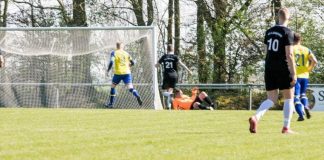 FCL-Keeper hatte gestern Nachmittag mehr zu tun, als ihm lieb war. FCL-Bild: Reiner Poets