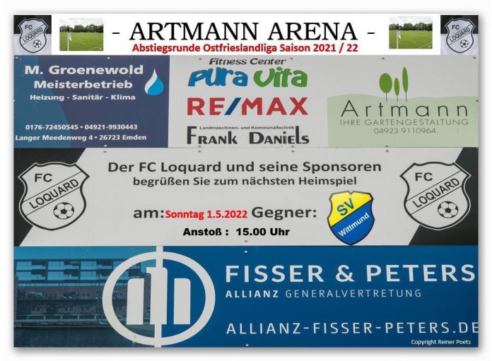 Für unsere Loquarder steht am morgigen Sonntag eine wichtige Abstiegsrunden-Begegnung auf dem Spielplan. FCL-Grafik: Reiner Poets