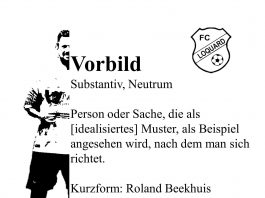 Nach 14 Jahren FCL resultiert für Roland Beekhuis eine Geschichte, wie sie wohl nur die Kreisliga schreibt. FCL-Grafik: Mirko Weets