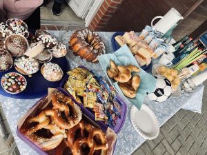 Appetit? Die Cafeteria unserer Nachwuchs-Muttis ließ keine Wünsche offen - großartig!