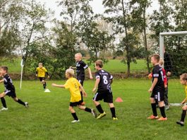 Leider ging am Abend bei der 1:11-Niederlage gegen den PSV Norden lediglich ein Treffer auf das Konto unserer Kleinsten. FCL-Bild: Reiner Poets
