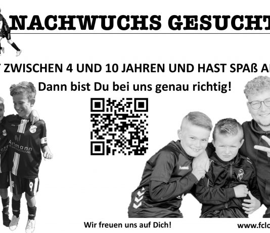 Unser FC Loquard sucht seine Herrenspieler von morgen. FCL-Grafik: Thorsten Zeiß