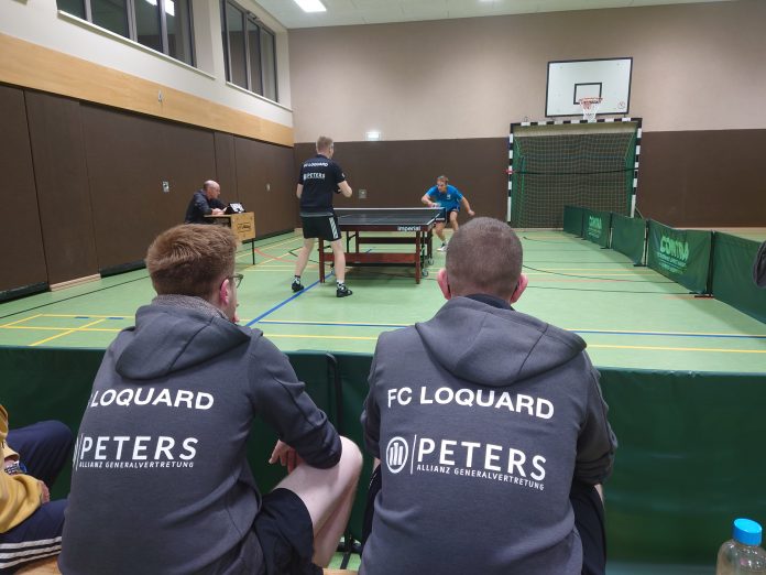 Der amtierende FCL-Vereinsmeister Mathis Meinders (schwarzes Trikot) hatte wesentlichen Anteil am erneuten Erfolg unserer Mannen.