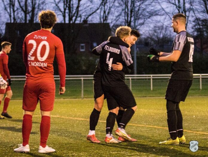 FCL-Spielmacher Florian Harberts zeigte sich heute treffsicher und netzte gleich zweifach. FCL-Bild: Reiner Poets