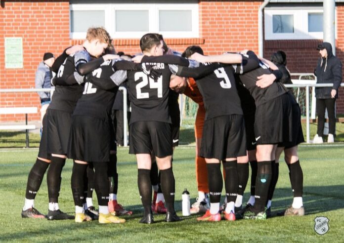 Unsere Loquarder sind mit einem Remis in das Ostfrieslandliga-Jahr 2023 gestartet. FCL-Bild: Reiner Poets