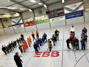 Im Rahmen des Vorias-Junior-Cups wurde heute unter sechs teilnehmenden Mannschaften der Turniersieger ermittelt. FCL-Bild: Katja Albrechts