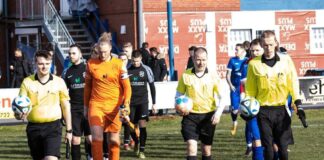 Beim Tabellenführer der Ostfrieslandliga, BW Borssum, unterlagen unsere Mannen trotz ansprechender Leistung mit 4:0 (1:0). FCL-Bild: Reiner Poets