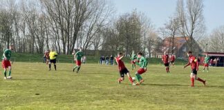 Beim Wandertrupp aus Loppersum unterlagen unsere Mannen nach aufopferungsvollem Kampf am Ende mit 3:2 (1:1).