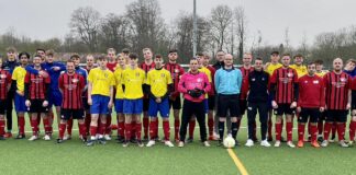 Unsere Zweite gastierte am Abend an der Pillauer Straße in Emden, wo sie auf Einladung der Bezirksliga-A-Junioren des JFV Eintracht Emden zu einem Trainingsspiel auflief.