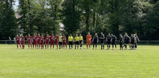 In Uplengen gewannen unsere Mannen am gestrigen Samstag mit 1:0 und klettern somit auf den fünften Tabellenplatz. FCL-Bild: Heiko Baumann