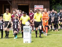 Dem Auswärtserfolg in Weene am vergangenen Freitag ließen unsere Mannen am heutigen Sonntag in der heimischen Artmann Arena ein 3:2 gegen den Süderneulander SV folgen. FCL-Bild: Reiner Poets