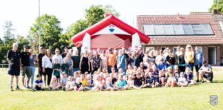 Eine große Gemeinschaft: Unser fußballerischer Nachwuchs beschloss die Saison stilecht mit einem großen FCL-Sommerfest.