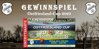 Objekt der Begierde: Anlässlich der Premiere beim Ostfriesland-Cup verlosen wir 2x2 Eintrittskarten. FCL-Grafik: Thorsten Zeiß/Reiner Poets