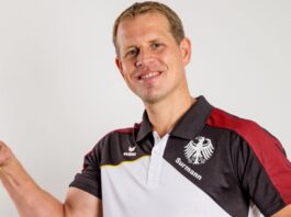 Der fünffache Deutsche Meister im Armwrestling, Klaus Surmann, wird im Rahmen der ersten Loquarder Armwrestling-Veranstaltung in unserem Clubheim mit Rat und Tat zur Seite stehen. FCL-Bild: Privat