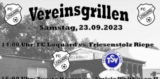 Zu einem echten Ankerpunkt im Veranstaltungskalender unseres FC Loquard entwickelte sich in den letzten Jahren das FCL-Vereinsgrillen. FCL-Grafik: Thorsten Zeiß