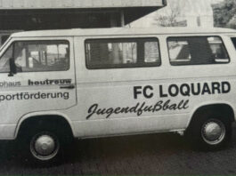 Über Jahre verlässlicher Partner der FCL-Fußball-Jugendabteilung: Der FCL-Bus.