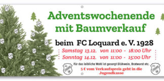 Adventswochenende mit Baumverkauf