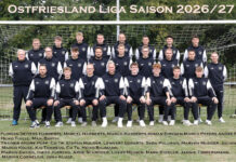 +++++ Kader der 1. Mannschaft für die Saison 2026/27 in der Ostfriesland Liga +++++